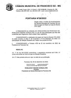 Portaria nº 026/2022