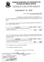 Portaria nº 036/2024